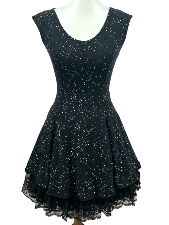 Modcloth Dresses & Skirts - Effie’s Heart Retro Galaxy Constellation Pocket Skater Tunic Top Swing Dress
